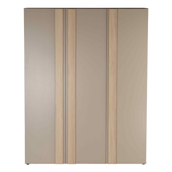 CAPPUCCINO ΝΤΟΥΛΑΠΑ 3ΠΟΡΤΕΣ LATTE SONOMA 140x52x180cm