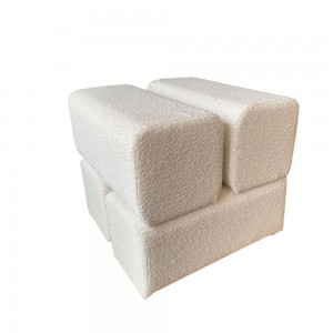 CHEVAL ΣΚΑΜΠΟ ΛΕΥΚΟ 45x45xH42cm