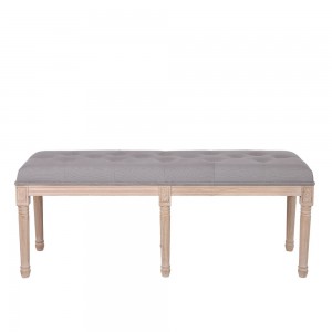 LYON ΣΚΑΜΠΩ ΓΚΡΙ 122x41xH46cm