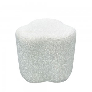 DAISY ΣΚΑΜΠΟ ΛΕΥΚΟ 48x48xH42cm