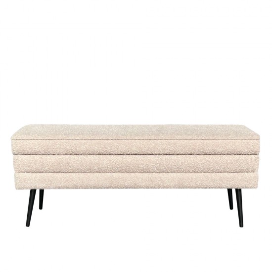 SLICES ΣΚΑΜΠΟ ΜΕ ΑΠΟΘ/ΚΟ ΧΩΡΟ LATTE 110x40xH44cm