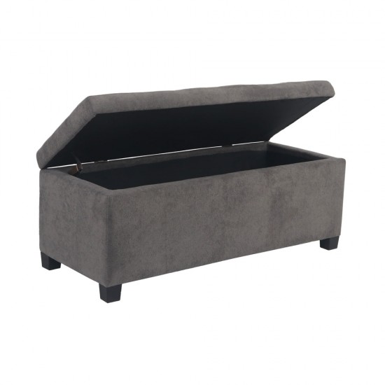 TIP ΣΚΑΜΠΟ ΜΕ ΑΠΟΘ/ΚΟ ΧΩΡΟ ΓΚΡΙ 102x42xH40cm