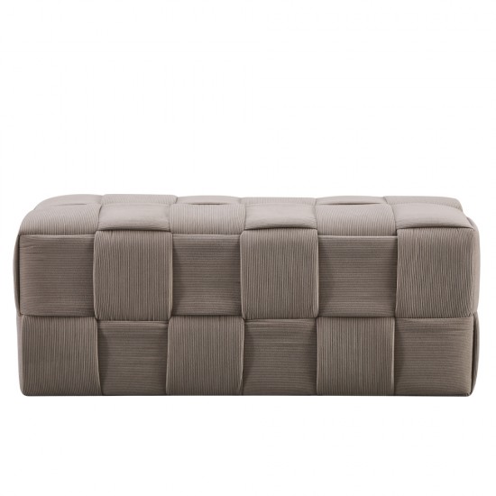 MAD ΣΚΑΜΠΟ BEIGE 100x39xH39cm MAD ΣΚΑΜΠΟ BEIGE 100x39xH39cm