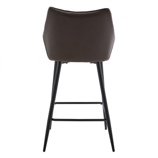 MALONE ΣΚΑΜΠΩ BAR ΓΚΡΙ ΑΝΟΙΧΤΟ ΚΑΦΕ ΣΚΟΥΡΟ 38x51xH96cm MALONE ΣΚΑΜΠΩ BAR ΓΚΡΙ ΑΝΟΙΧΤΟ ΚΑΦΕ ΣΚΟΥΡΟ 38x51xH96cm