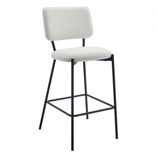 NATURE ΣΚΑΜΠΟ BAR ΛΕΥΚΟ 45x51xH102,5cm