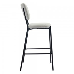 NATURE ΣΚΑΜΠΟ BAR ΛΕΥΚΟ 45x51xH102,5cm