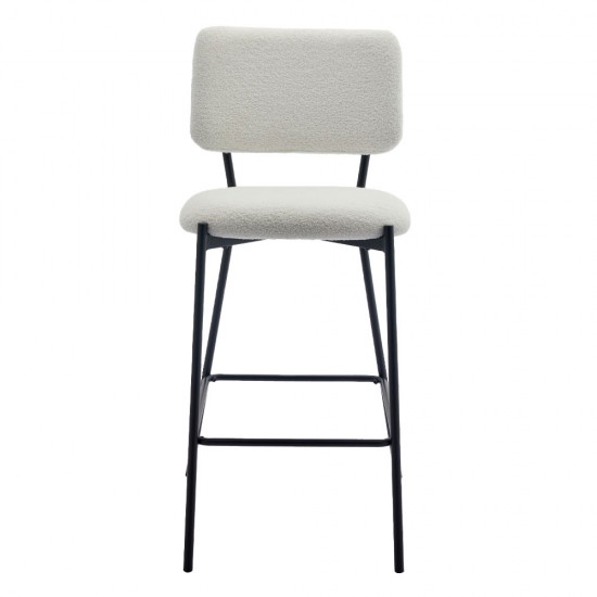 NATURE ΣΚΑΜΠΟ BAR ΛΕΥΚΟ 45x51xH102,5cm