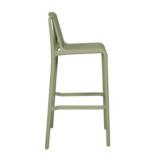 POLLY ΣΚΑΜΠΟ BAR ΛΑΔΙ 41x47xH100,5cm