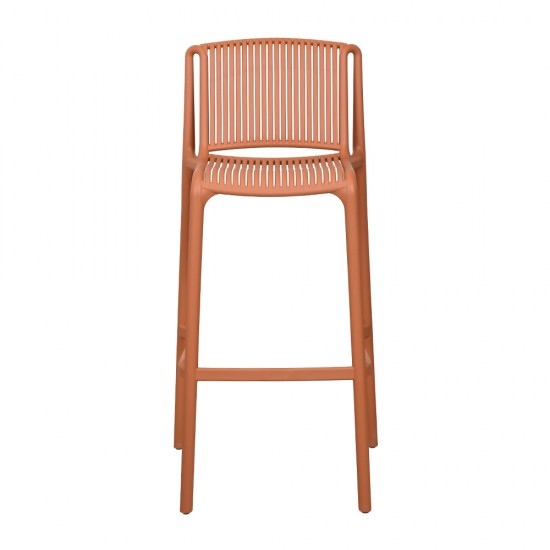 POLLY ΣΚΑΜΠΟ BAR TERRACOTTA 41x47xH100,5cm