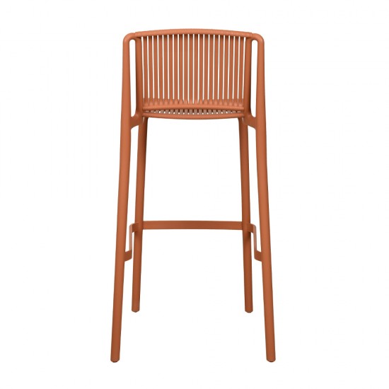 POLLY ΣΚΑΜΠΟ BAR TERRACOTTA 41x47xH100,5cm