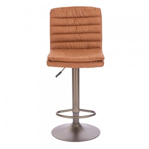 BRAS ΣΚΑΜΠΩ BAR ΚΑΦΕ GUNMETAL 41x50xH117cm