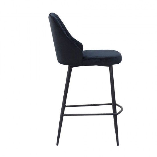 KING ΣΚΑΜΠΟ BAR ΜΑΥΡΟ 44x53xH95cm KING ΣΚΑΜΠΟ BAR ΜΑΥΡΟ 44x53xH95cm