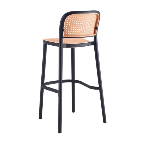 VIENNA ΣΚΑΜΠΟ ΜΑΥΡΟ ΦΥΣΙΚΟ 52,5x51xH103cm