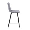 LINEA ΣΚΑΜΠΟ BAR ΓΚΡΙ SILVER 42x51x84 LINEA ΣΚΑΜΠΟ BAR ΓΚΡΙ SILVER 42x51x84