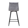 LINEA ΣΚΑΜΠΟ BAR ΓΚΡΙ SILVER 42x51x84 LINEA ΣΚΑΜΠΟ BAR ΓΚΡΙ SILVER 42x51x84