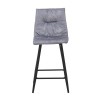 LINEA ΣΚΑΜΠΟ BAR ΓΚΡΙ SILVER 42x51x84 LINEA ΣΚΑΜΠΟ BAR ΓΚΡΙ SILVER 42x51x84