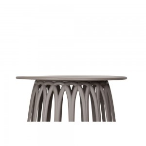 BASKET COFFEE TABLE CAPPUCCINO 50x50xH44cm