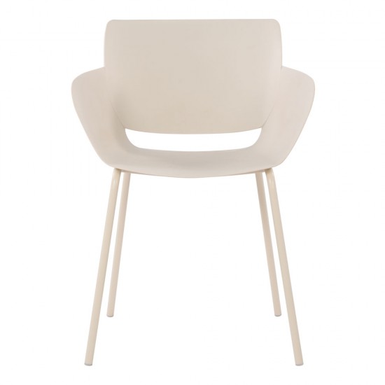 SEDIA ΚΑΡΕΚΛΑ BEIGE 58x52xH79,5cm