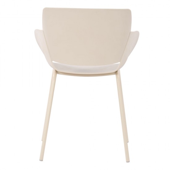 SEDIA ΚΑΡΕΚΛΑ BEIGE 58x52xH79,5cm