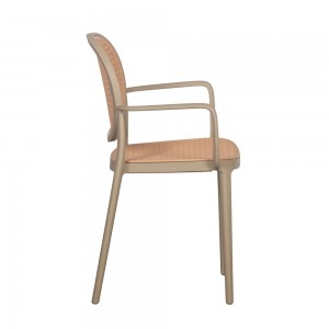 RATTI/P ΚΑΡΕΚΛΑ LATTE ΦΥΣΙΚΟ 57x51xH84cm