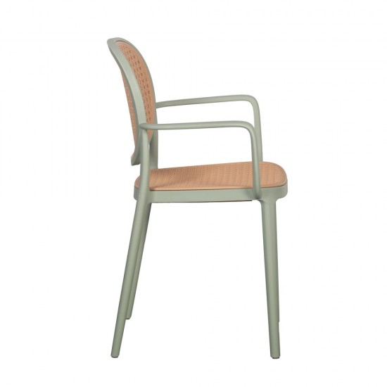 RATTI/P ΚΑΡΕΚΛΑ ΜΕΝΤΑ ΦΥΣΙΚΟ 57x51xH84cm