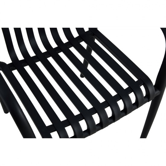 STICKY ΚΑΡΕΚΛΑ ΜΑΥΡΟ 55x61xH81cm