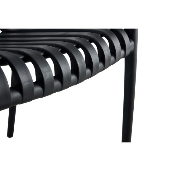 STICKY ΚΑΡΕΚΛΑ ΜΑΥΡΟ 55x61xH81cm