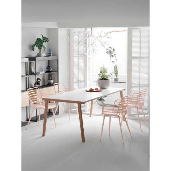 CANDY ΚΑΡΕΚΛΑ DUSTY PINK 57x51,5xH82,cm