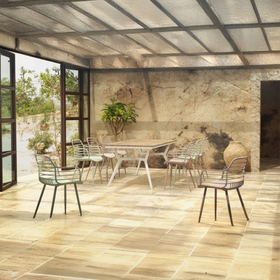 CANDY ΚΑΡΕΚΛΑ DUSTY PINK 57x51,5xH82,cm