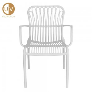 JAKARTA ΚΑΡΕΚΛΑ ΛΕΥΚΗ 61x65xH87cm