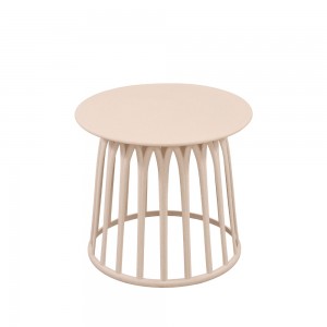 BASKET COFFEE TABLE TERRAZZO 49.5x49.5x44