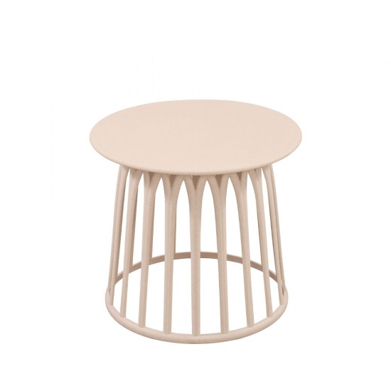 BASKET COFFEE TABLE TERRAZZO 49.5x49.5x44