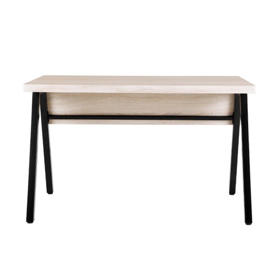 ALPHA ΓΡΑΦΕΙΟ SONOMA ΜΑΥΡΟ 120x76xH74cm