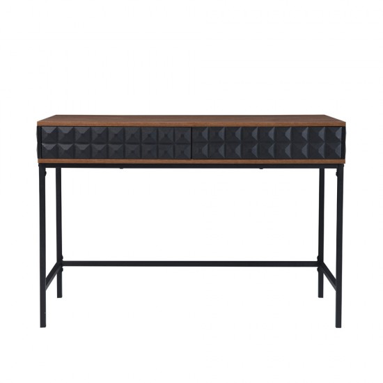 ZUMA ΓΡΑΦΕΙΟ ΚΑΡΥΔΙ ΜΑΥΡΟ 110,5x54xH76cm