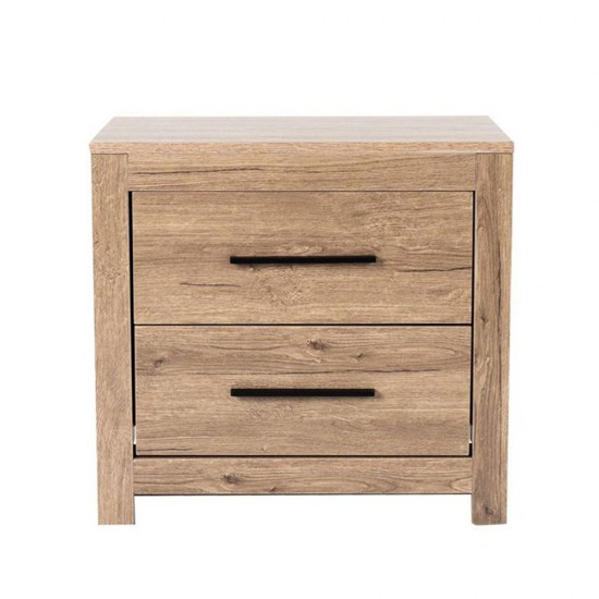 DODO ΚΟΜΟΔΙΝΟ OAK ΣΚΟΥΡΟ 58x39x56cm