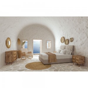 AMMOS ΚΟΜΟΤΑ 3ΣΥΡΤΑΡΙΑ ΦΥΣΙΚΟ ΜΕ RATTAN 90x39xH79cm AMMOS ΚΟΜΟΤΑ 3ΣΥΡΤΑΡΙΑ ΦΥΣΙΚΟ ΜΕ RATTAN 90x39xH79cm
