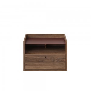 MARSALA ΚΟΜΟΔΙΝΟ 1ΠΟΡΤΑ 1ΡΑΦΙ ΚΑΡΥΔΙ 64x45xH45cm