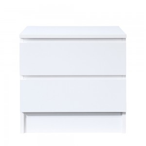 POLO ΚΟΜΟΔΙΝΟ 2ΣΥΡΤΑΡΙΑ ΛΕΥΚΟ 45x35,5xH45cm