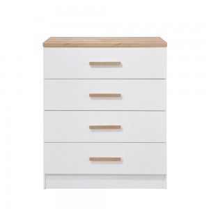 PRACTICO ΚΟΜΟΤΑ 4ΣΥΡΤΑΡΙΑ ΦΥΣΙΚΟ ΛΕΥΚΟ 80x40xH99cm