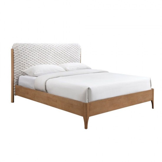 LORDY ΚΡΕΒΑΤΙ (ΓΙΑ ΣΤΡΩΜΑ 160x196cm) CREAM 207,5x177xH103,5cm