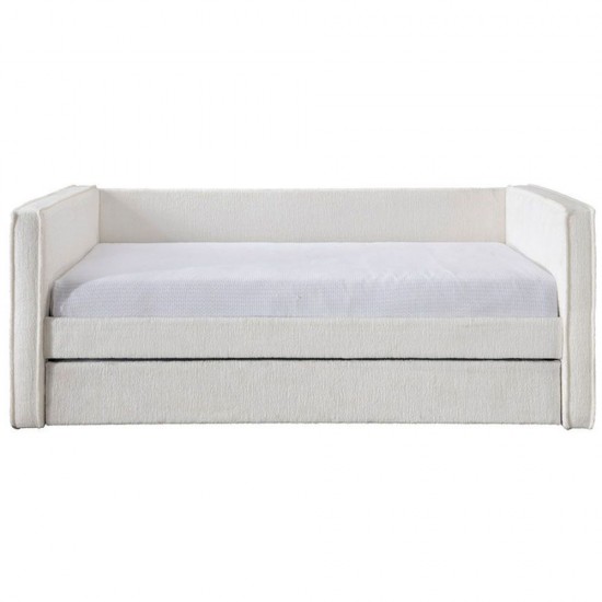 CALMO ΚΑΝΑΠΕΣ ΚΡΕΒΑΤΙ (ΓΙΑ ΣΤΡΩΜΑ 90x195cm) CREAM 222x99xH84,2cm