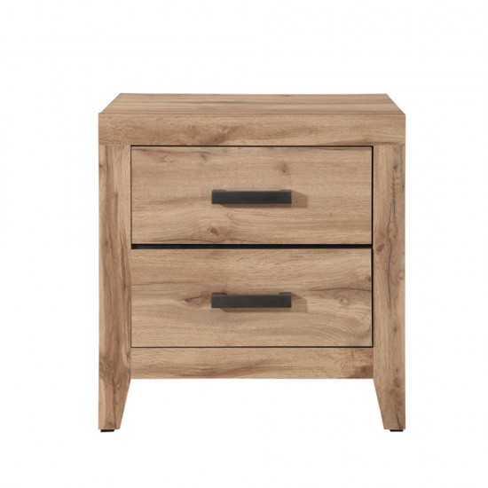 SOLID ΚΟΜΟΔΙΝΟ 2ΣΥΡΤΑΡΙΑ ΦΥΣΙΚΟ 58x41xH62cm