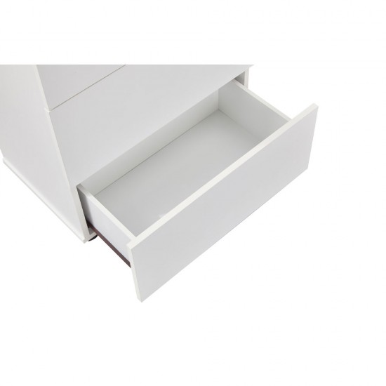 LUCIDO ΣΥΡΤΑΡΙΕΡΑ 5ΣΥΡΤΑΡΙΑ ΛΕΥΚΟ OAK ΦΥΣΙΚΟ 58x39x116.5cm