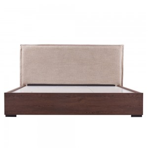 NUEZ ΚΡΕΒΑΤΙ ΚΑΡΥΔΙ 162x202xH120cm