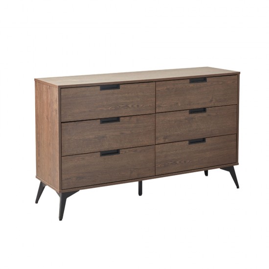 NUEZ ΣΥΡΤΑΡΙΕΡΑ 6ΣΥΡΤΑΡΙΑ ΚΑΡΥΔΙ 137x39xH83cm