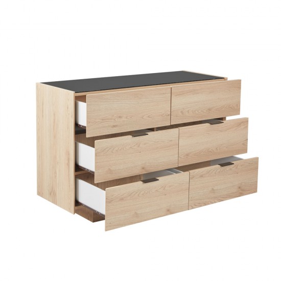 CUBIUS ΣΥΡΤΑΡΙΕΡΑ 6ΣΥΡΤΑΡΙΑ ΦΥΣΙΚΟ 120x45,4xH81cm