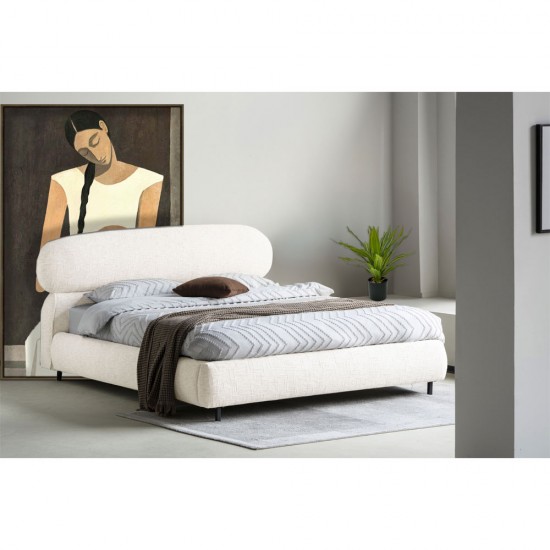 SERENITE ΚΡΕΒΑΤΙ (ΓΙΑ ΣΤΡΩΜΑ 160x200cm) BEIGE 230x194x105cm SERENITE ΚΡΕΒΑΤΙ (ΓΙΑ ΣΤΡΩΜΑ 160x200cm) BEIGE 230x194x105cm