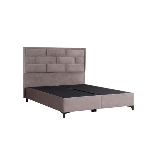 BRICK ΚΡΕΒΑΤΙ ΜΕ ΑΠΟΘΗΚ. ΧΩΡΟ (ΓΙΑ ΣΤΡΩΜΑ 160x200cm) MUSHROOM 05-450 215x165x121cm