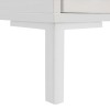 Τραπεζάκι σαλονιού Slide  από μελαμίνη χρώμα λευκό 90x90x42εκ.