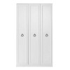 Ντουλάπα ρούχων Hampton τρίφυλλη χρώμα λευκό 103x52x185εκ. Ντουλάπα ρούχων Hampton τρίφυλλη χρώμα λευκό 103x52x185εκ.